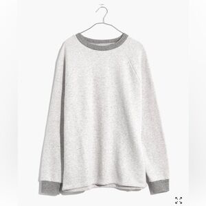 Madewell MWL Airyterry Oversized Sweatshirt